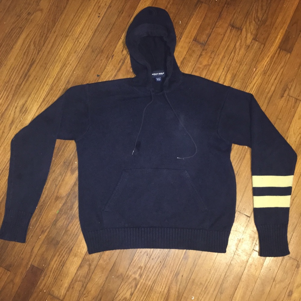 Polo Golf Ralph Lauren 100% Cotton Hooded Sweater